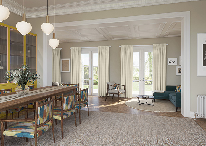 Braemar, Light Ecru - Made to Measure Curtains - Image 8